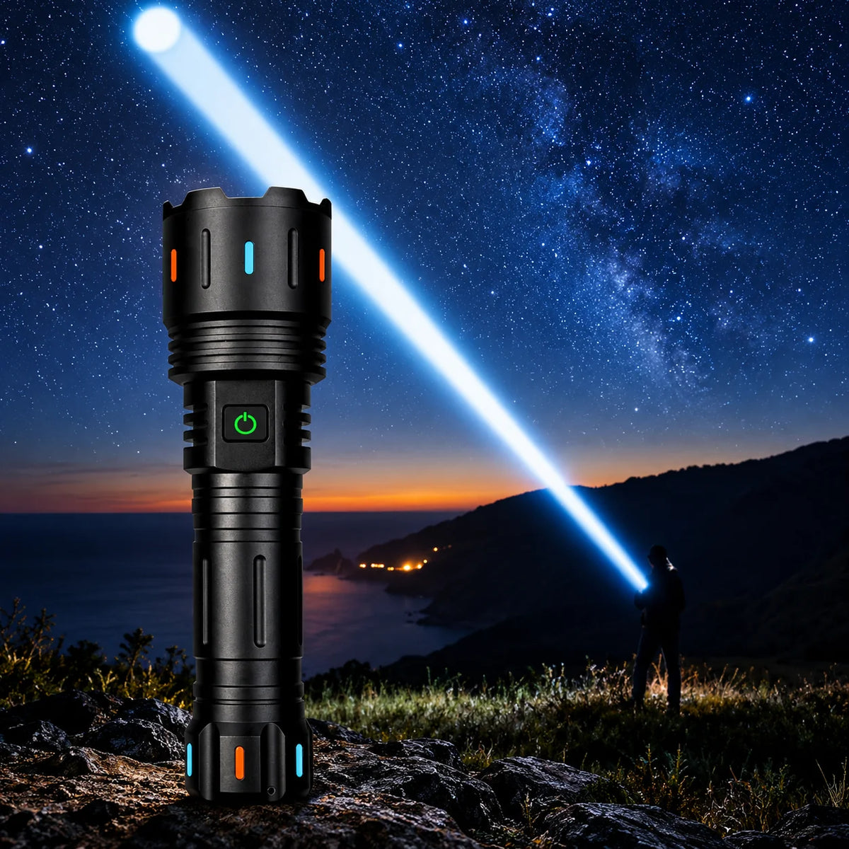PowerBeam Rechargeable LED Torch Light