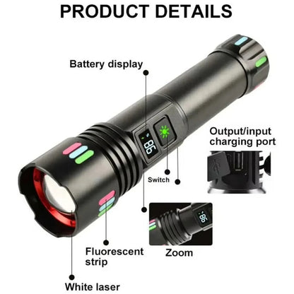 PowerBeam Rechargeable LED Torch Light